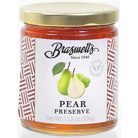 Braswell's Pure Pear Preserves Cover