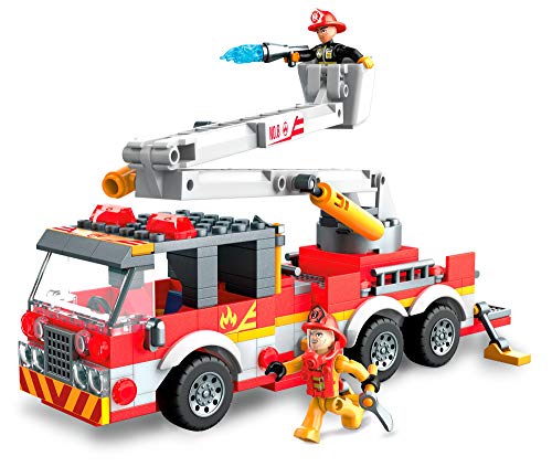 Construcción, Toy Mega Construx Camión de Bomberos con 244 Bloques