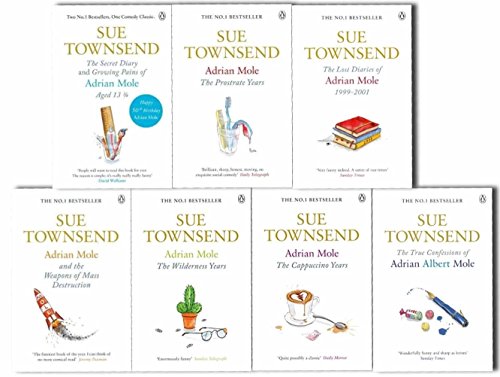 Adrian Mole Pack 7 Books collection complète de romans en anglais
