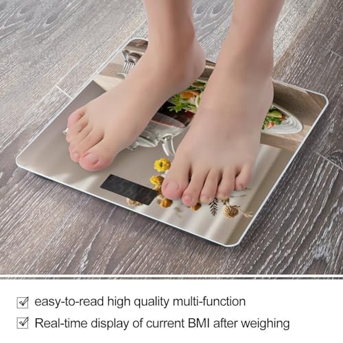Báscula Digital Celebrate Eating Well de Vidrio Templado con Pantalla LCD miniatura 5