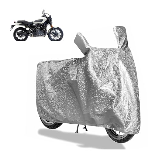 Image of Sulfar Bike Cover for Harley-Davidson X440T (2025) (Cruiser) | Waterproof, Dustproof & UV Protected | All Weather Two Wheeler Cover (Silver) New 2026 Variants
