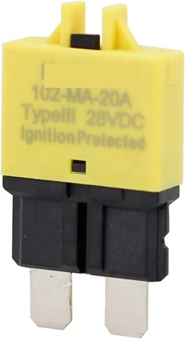 5A 7.5A 10A 20A 25A DC 28V Manual Reset ATC Circuit Breaker