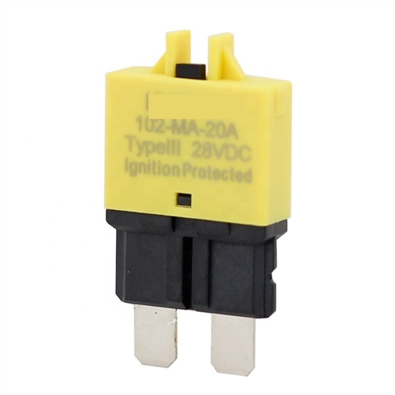 XRKJKQIDG 5A 7. 10A 20A 25A DC 28V Manual Reset ATC Circuit Breaker Fuse 1Pcs(10A)