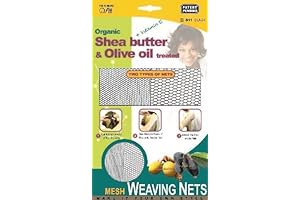 QfittOrganic Shea Butter & Olive oil treated Mesh Weaving Nets