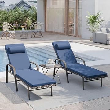 outdoor lounge chairs with arms
