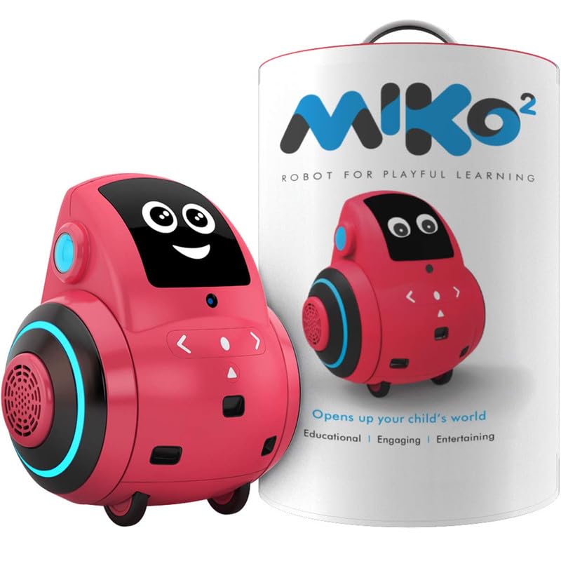 Miko : 2 AI-Powered SmartRobot for Kids | STEM Learning & Educational Robot| Unlimited Games + Interactive Robot with Coding apps | Best Birthday Gift for Girls & Boys Aged Group 5-12 (Red) (B0CS9TB6Z3) Amazon Price History, Amazon Price Tracker