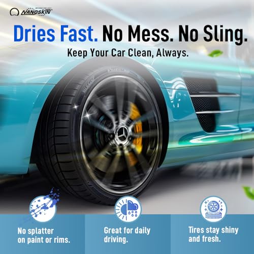 image for Nanoskin WET LOOK All Season Dressing 1 Gallon - Exterior Rubber & Pla