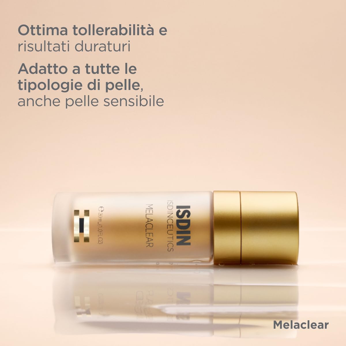 ISDIN Isdinceutics Melaclear (30 ml) | Siero Viso Antimacchie | Riduce le Macchie del 71%¹ con Risultati Visibili in 14 Giorni