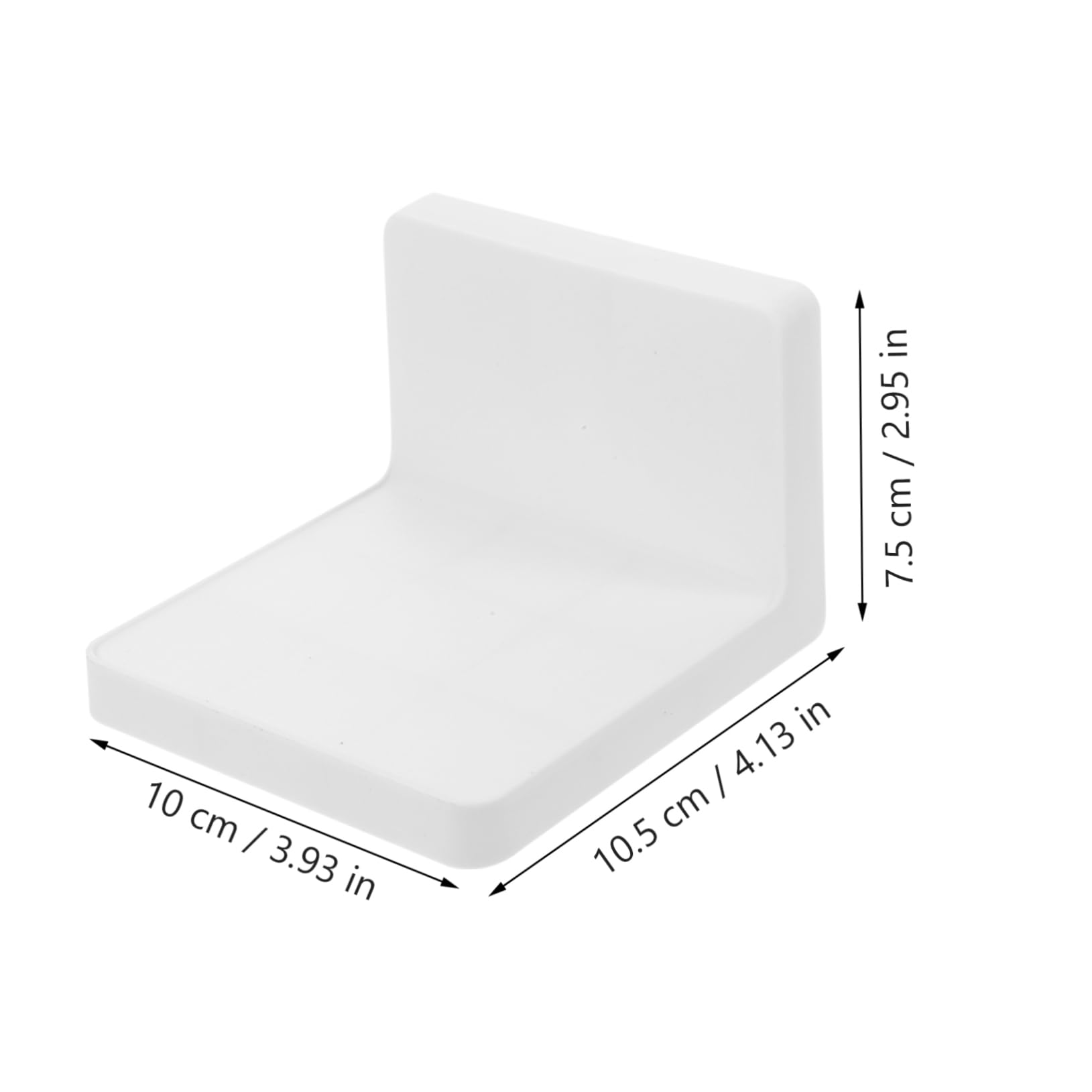 BEBEMOKO 1Set Adhesive Wall Plant Rack Floating Shelf for Flower Pots Stylish Indoor Storage for Kitchen Bathroom Bedroom and Decor