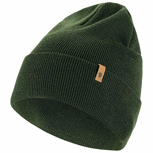 Fjällräven Unisex Classic Knit Hut, Deep Forest, One Size