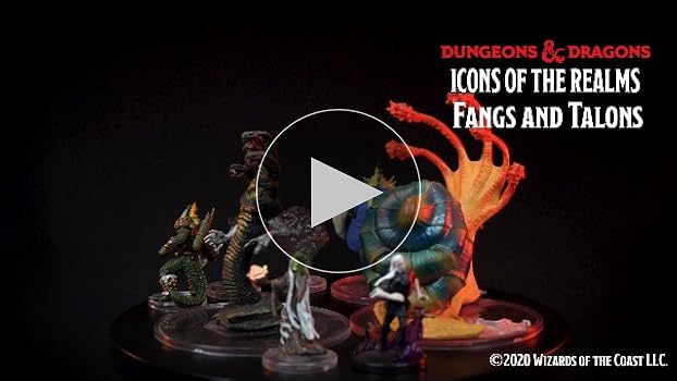 Amazon.com: Dungeons & Dragons Icons of the Realms Fangs & Talons