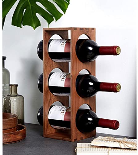 Soporte de Madera para 3 Botellas de Vino miniatura 3