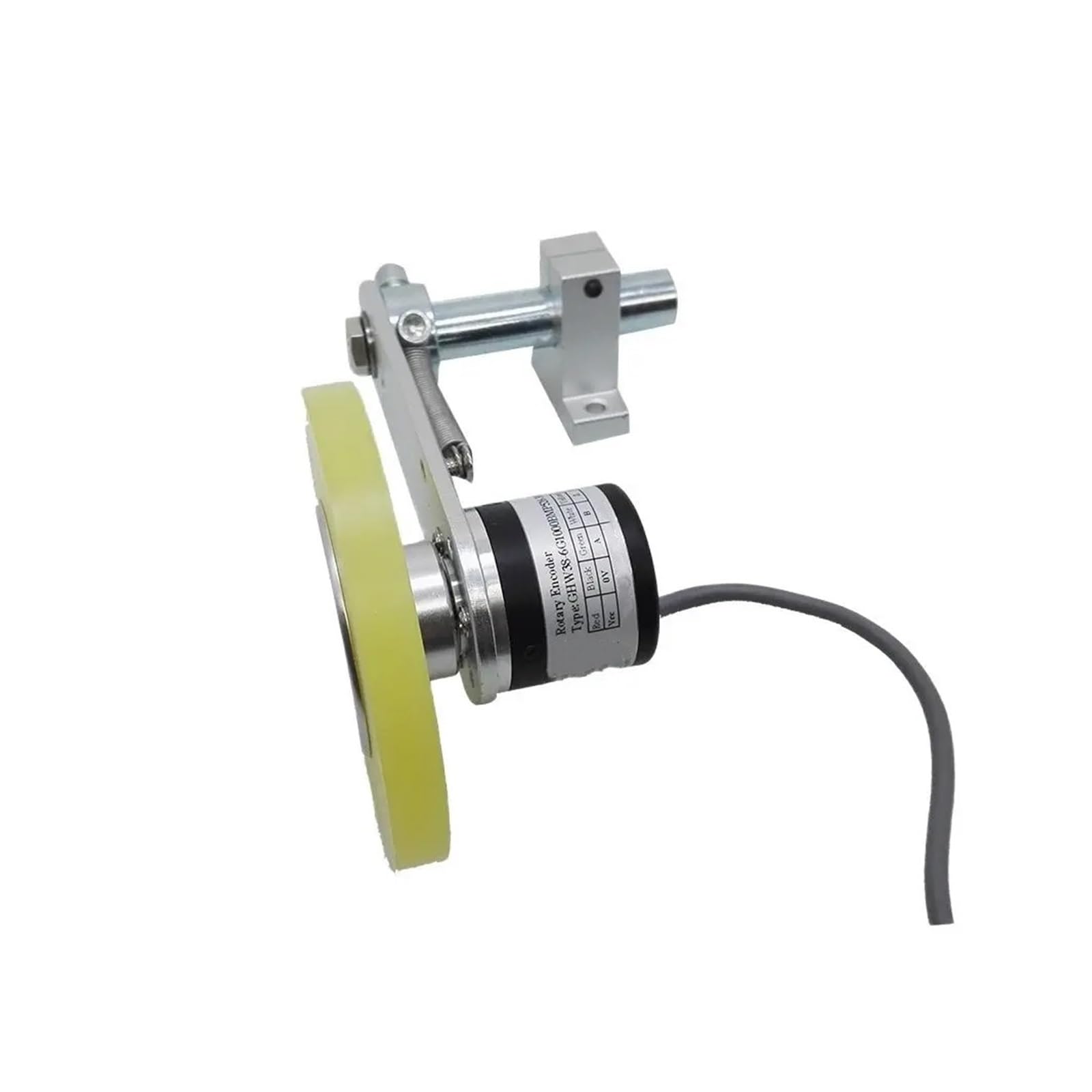 Czujnik enkodera do kół tekstylnych z cyfrowym pomiarem długości i odległości, obwód 200 mm, 1000 ppr, NPN R Push Pull PNP 5 12 24 V DC(Line Driver)