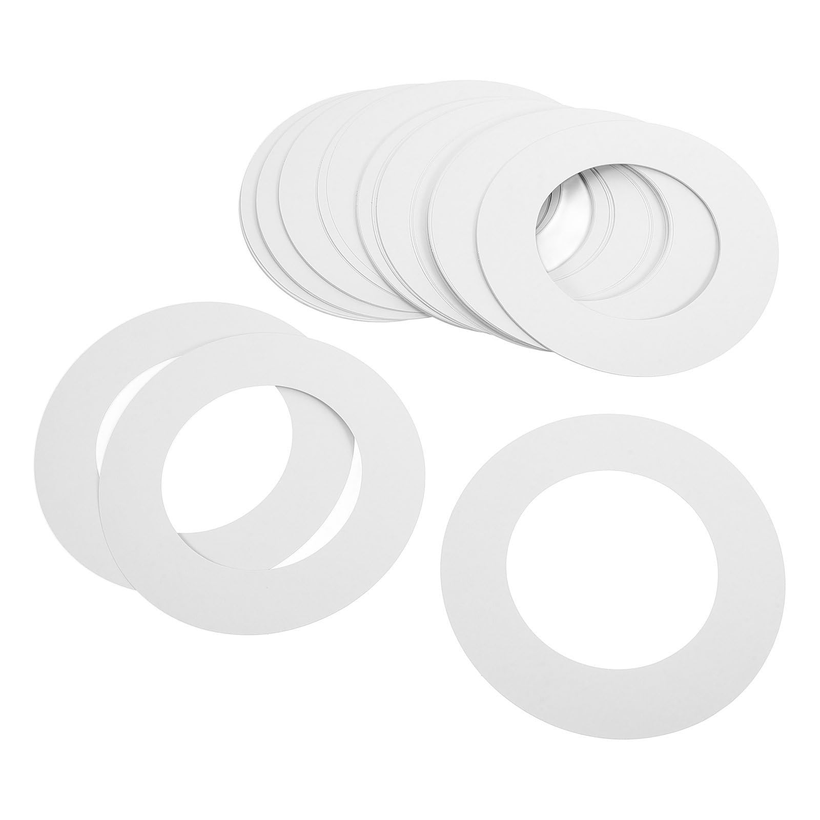 Cabilock 250 Pièces Coussinets en Papier Ciré Ronds pour Machine à Cire