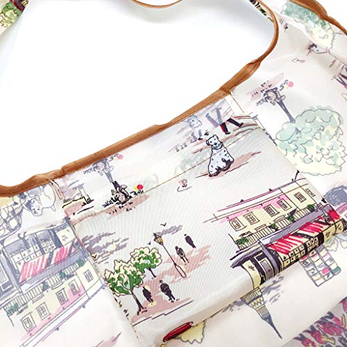 Image of allydrew Large Foldable Tote Nylon Reusable Grocery Bag