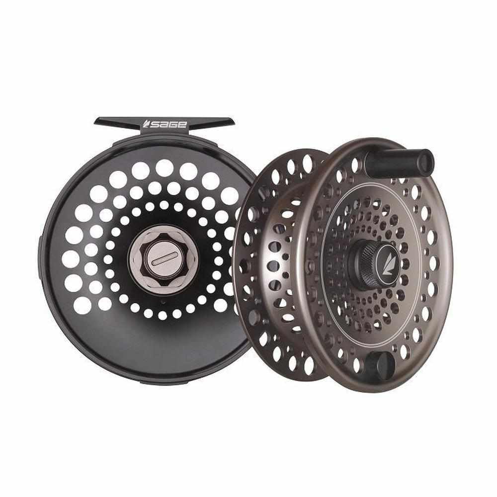 Sage Fly Fishing Spey Fly Reel, Stealth/Silver, 7/8/9 : Buy
