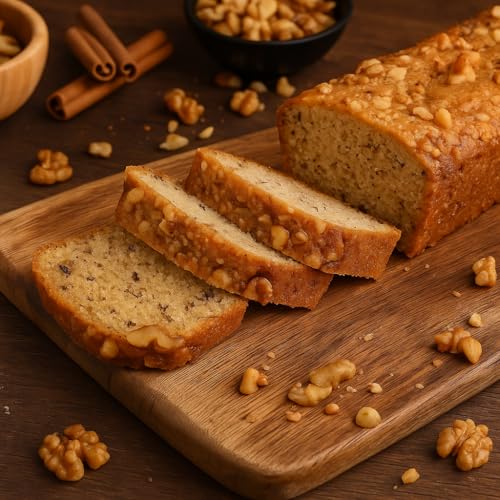 Image of WINNI - Delightful Walnut Dry Cake + Gift Card Combo Pack | Handmade Eggless Walnut Dry Cake Gift Box For Birthday, Partner, Anniversary, Valentine's Day, Wife, Boyfriend, Girls, Boys, Couple, Students, Husband, Girlfriend | Ideal Gift Option | Return Gift Hamper