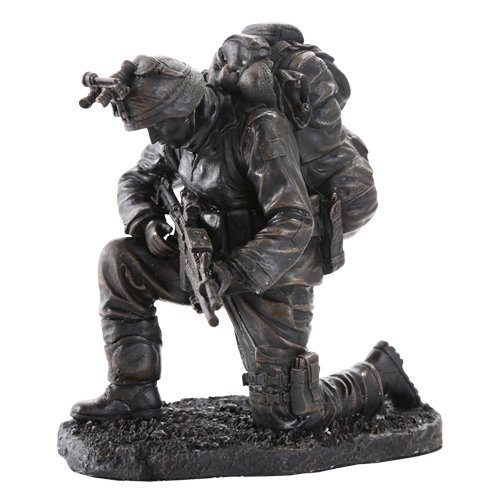 Prayer For The Safety Of America'S Finest Brave Soldier Military Heroes Collectible Figurine