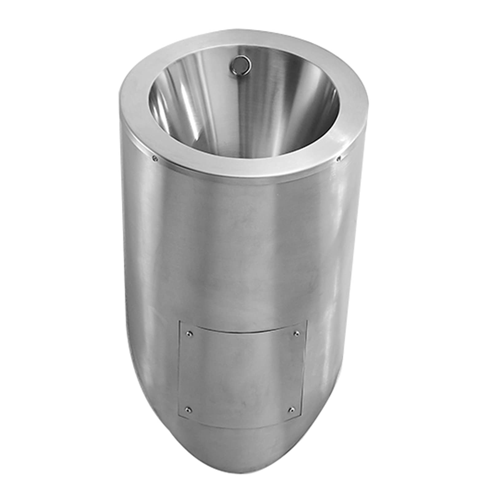 OTQEFTN Wall-Mounted Urinal 304 Stainless Steel Urinal Intelligent Sensor Flushing Men's Urinal Small Vertical Toilet Suitable for Shopping Malls Bars Schools