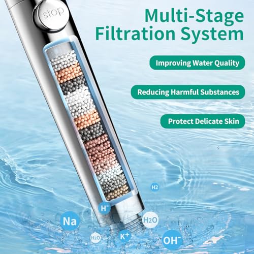 image for HEROBAI Sink Hose Sprayer Attachment for Faucet, 3 Mode Shower Head At