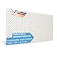 Pegboard SEVILLA Lochwand 122 x 61 x 0,3 cm MDF Holzplatte weiß lackiert - Made in Germany - Heizkörperverkleidung, Türfüllung, Paravent oder Lüftungsgitter (Einzelpack (1x Lochwand)