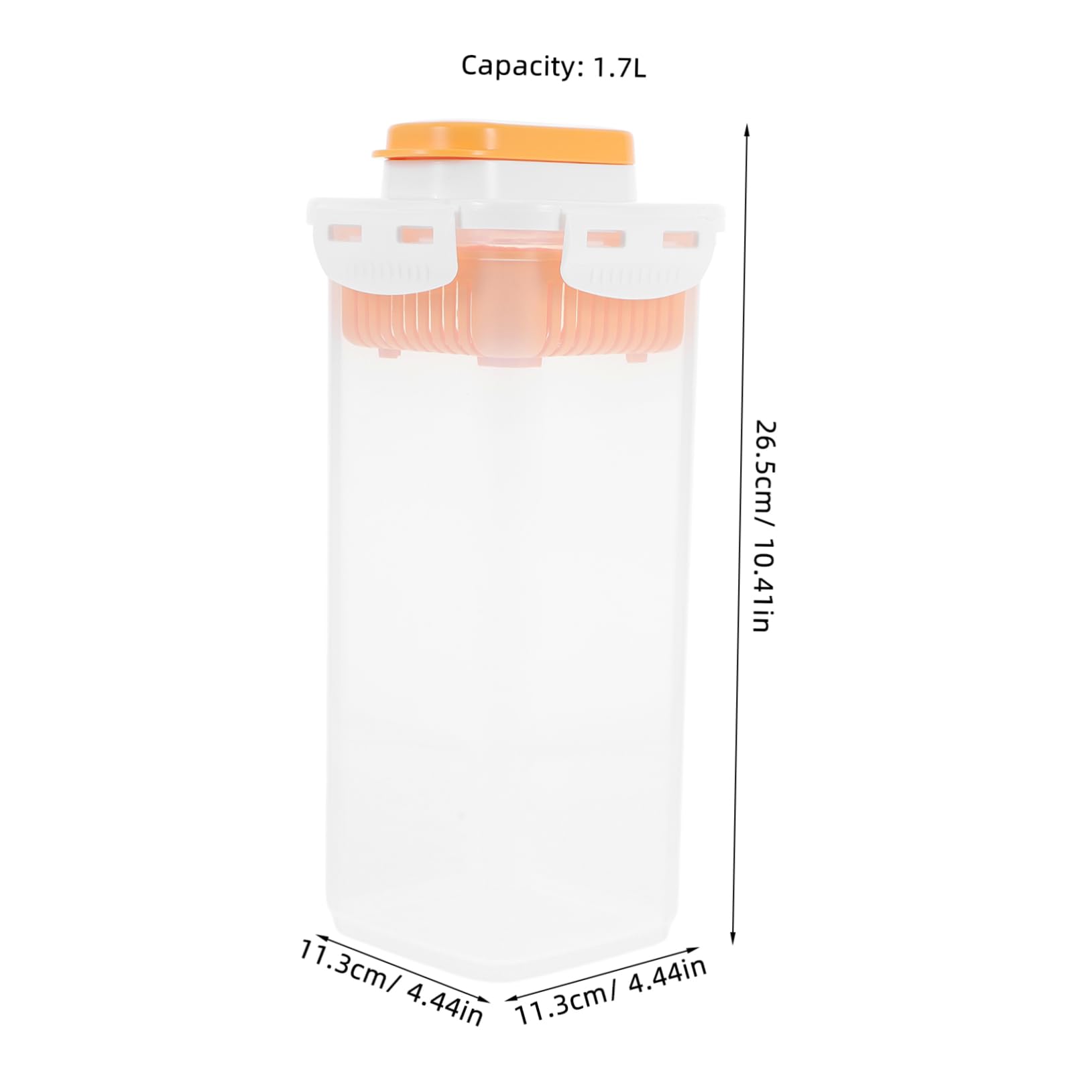 FONDOTIN Secure Storage for Pet Food Airtight Dog Food Bin Dog Treat Container Bucket Locking Lid