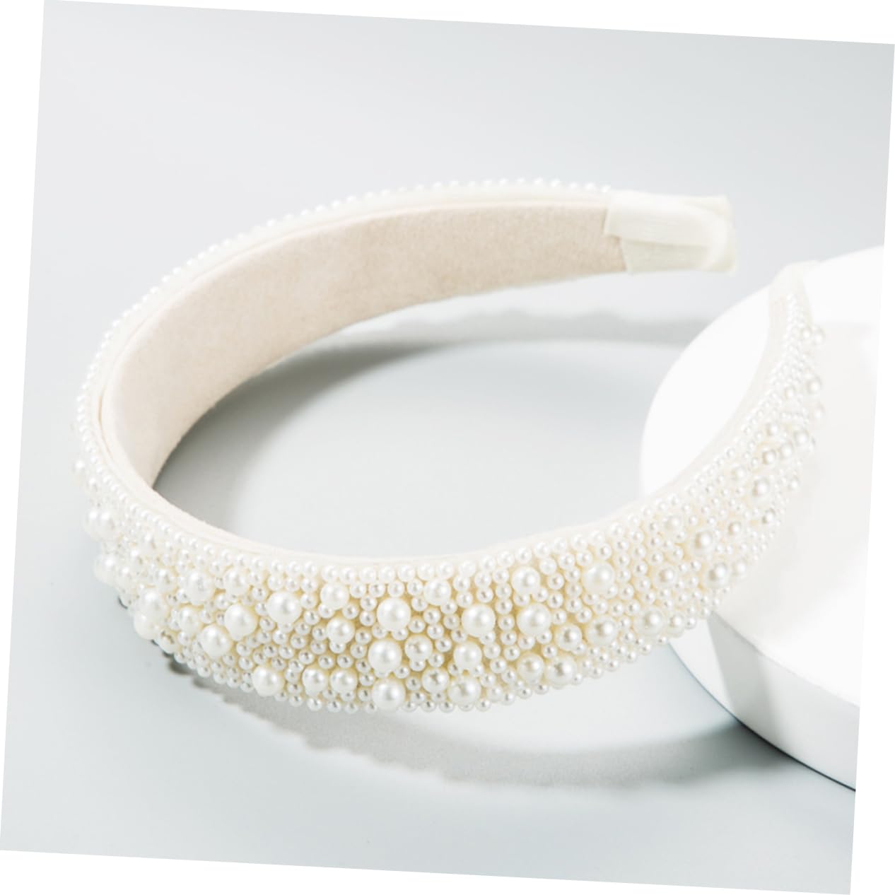 Housoutil 3pezzi Cerchietto Elegante Perle Artificiali Per Donna Accessorio Chic Per Occasioni Speciali e Feste