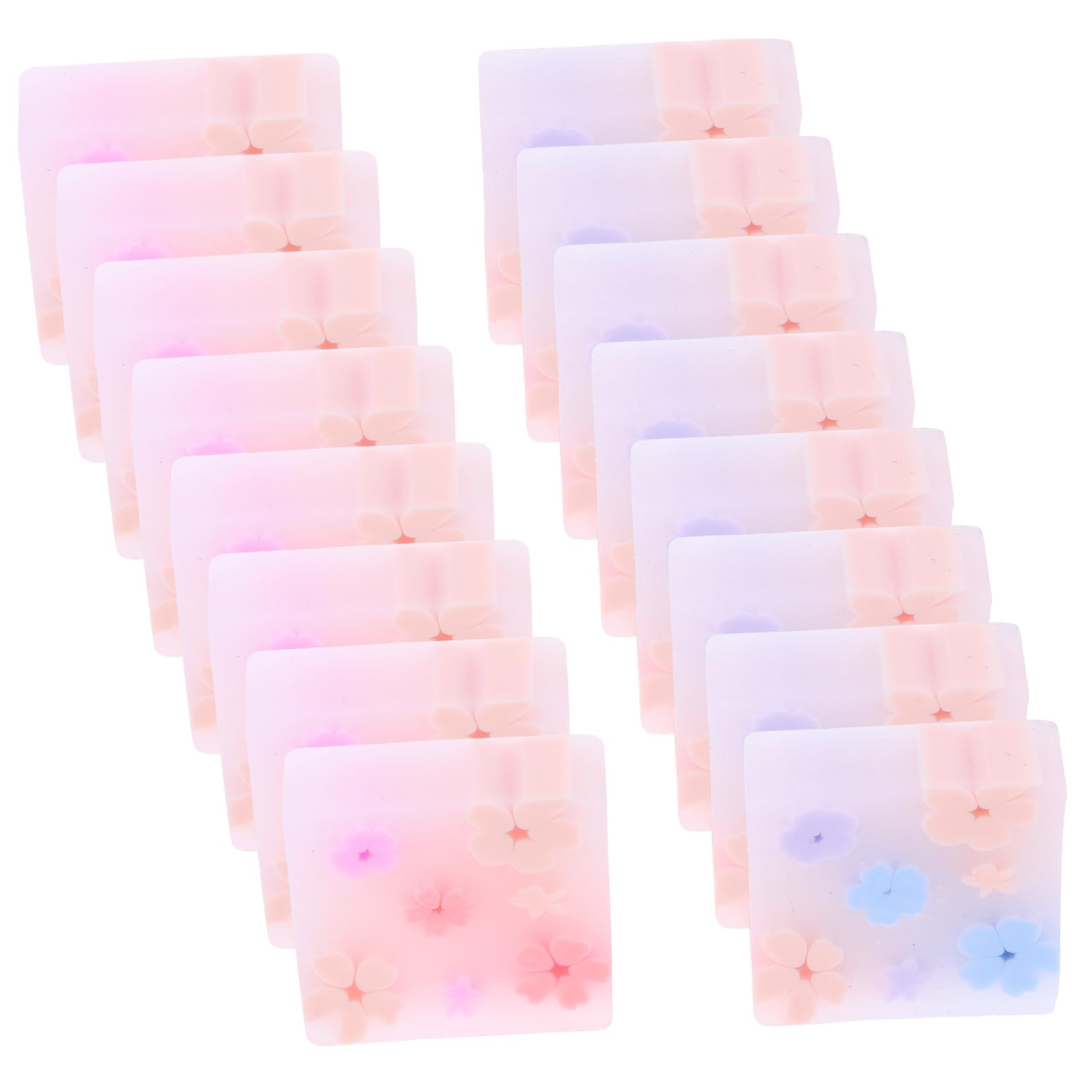 Gommes Jelly 32 Pièces en TPR, Gomme Effaçable pour Écriture