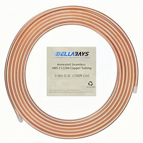 BELLA BAYS Copper Tubing 3/8