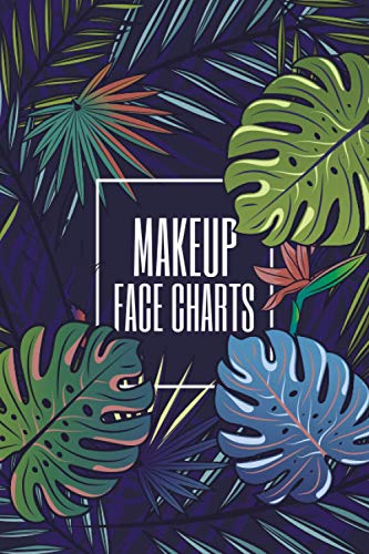 Makeup Face Charts: Blank Make-Up Face Charts Workbook to Practice - Supplies and Accessories for Makeup Artists - Over 100 Pages image 2
