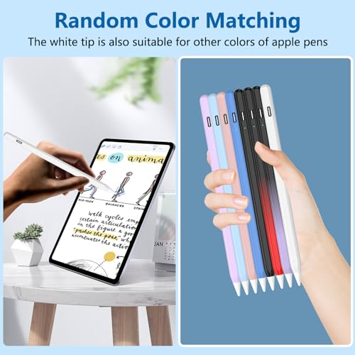 Image of 8 Pack Apple Pencil Tips, Replacement Tips Only Compatible with Our KARFUN Pencil, iPencil Nib for iPad Pencil 2018-2023, iPad 10 /9 /8 /7 /6 Gen, iPad Pro 11 /12.9, iPad Air 5 /4 /3, iPad mini 6 /5 Gen