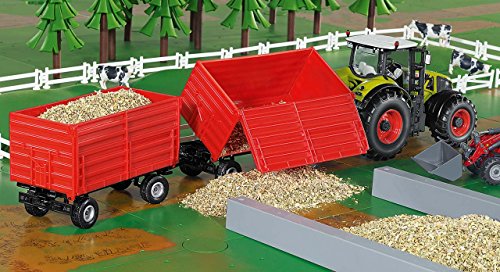 siku 2898, Four-Wheel Trailer, 1:32, Metal,Plastic, Red, Tiltable body, Colourful, Mediano - Image 2