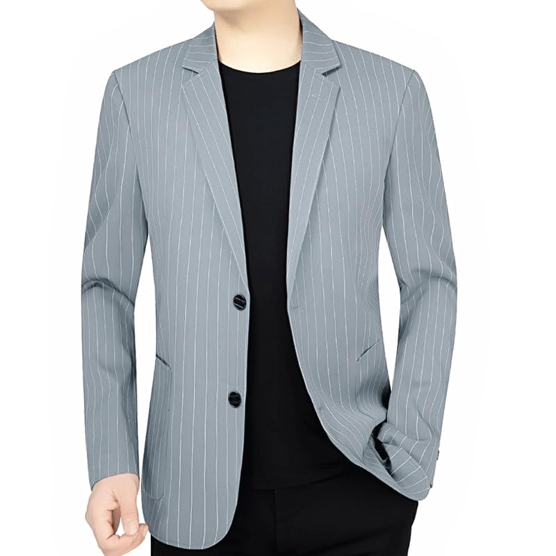 Casual Blazers Mens Summer Suit Casual Blazers Suit Jackets 2 Button Lightweight Sport Coats Western Sport Coats