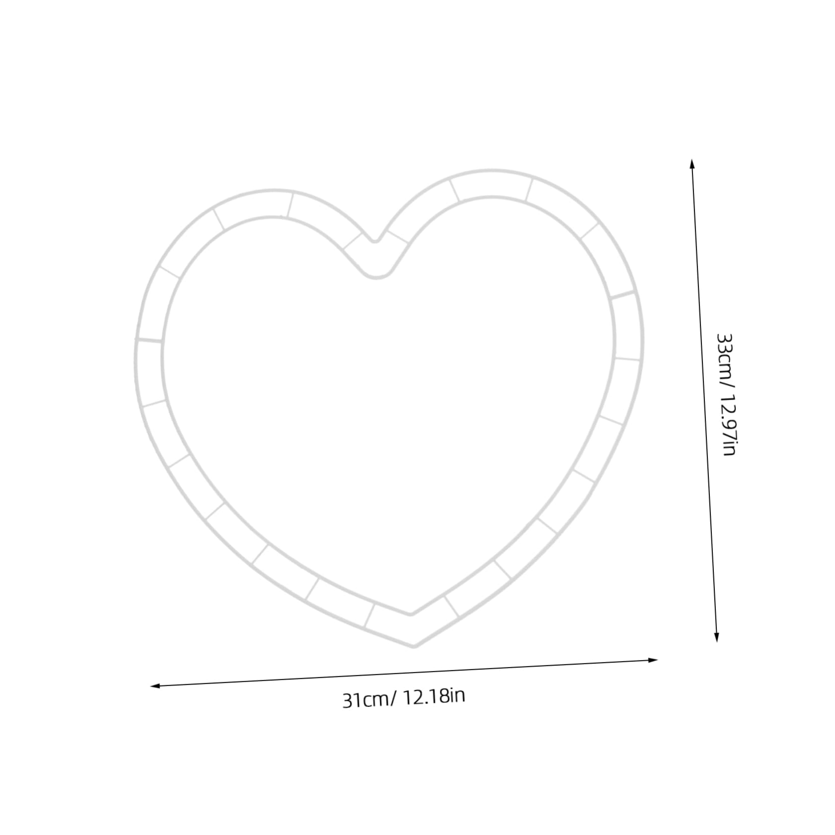 AUTSUPPL Flower Rack for Bouquets Plastic Flower Holder Frame Floral Arrangement Kit