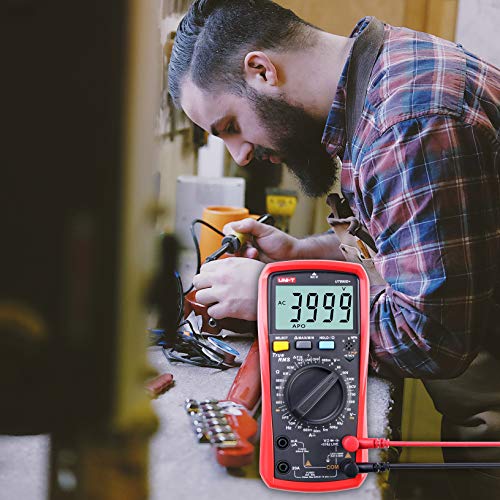 Multimeter UNI-T UT890D+ Effektivwert Voltmeter Amperemeter Ohmmeter AC/DC-Zählerstrom...