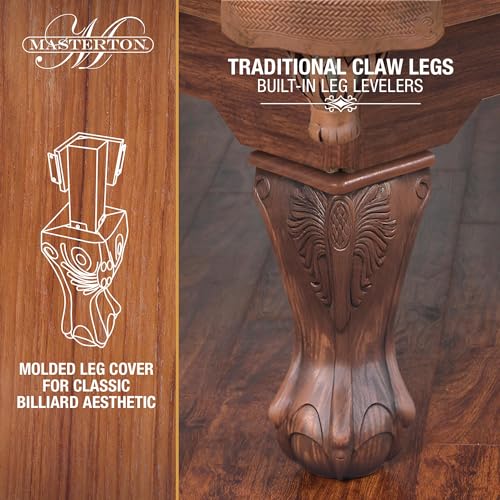 Image of EastPoint Sports Masterton 2.0 Billiard Bar-Size Pool Table 87 Inch - Perfect for Family Game Room