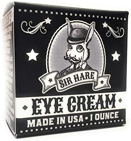 Anti Aging Eye Cream for Men by Sir Hare | Natural and Organic Balm Helps Reduce Appearance of Wrinkles, Bags Under Eyes, Puffiness, and Dark Circles