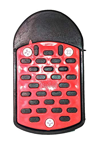 Sapna Sales Bike Break Paddle Cover | Break Foot Paddle Cover | Foot Rests | Universal for Bike | Red |