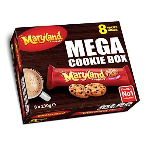 Maryland Mega Cookie Box with Chocolate Chips Cover