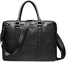 SIDUFHAOPKLL Leather Laptop Briefcase for Men Shoulder BagTravel Messenger Duffle Bags handbag Waterproof