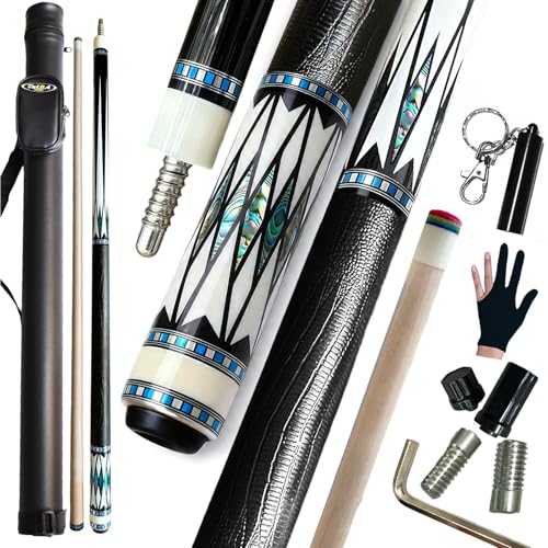 Tai ba cues Pool Cue Stick, 58", 12.5/11.5mm