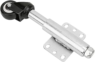 Wheel,Gate Wheel,Metal Gate Hardware,Gate Wheel Spring Loaded Shank Equipment Design Gate, Accessories 2 Pu Gate Wheel Spring Loaded Swivel Caster Heavy Duty 110Lbs Load Capacity