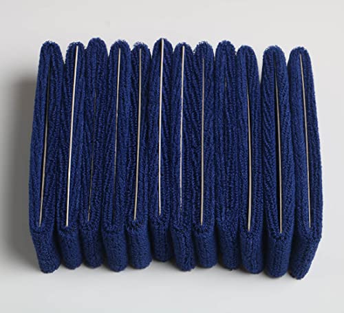 Image of Cotton Sweatband Headbands,Pack of 12,Elastic Stretchy Sport Terry Cloth Sweat Bands,Yoga Workout Fitness Exercise Basketball Headband