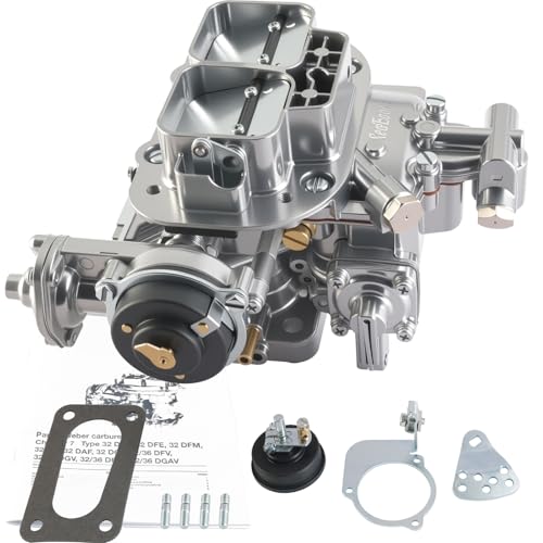 Replacement Weber 32/36 DGV DGEV Electric Choke 2 BBL Carburetor For Toyota Pickup Celica Corona 20R 22R Holley Mazda B2000 B2200 Datsun Pickup 510 610 620 710 CJ5 CJ7 CJ8 Nissan Sentra (Weber 32/36)