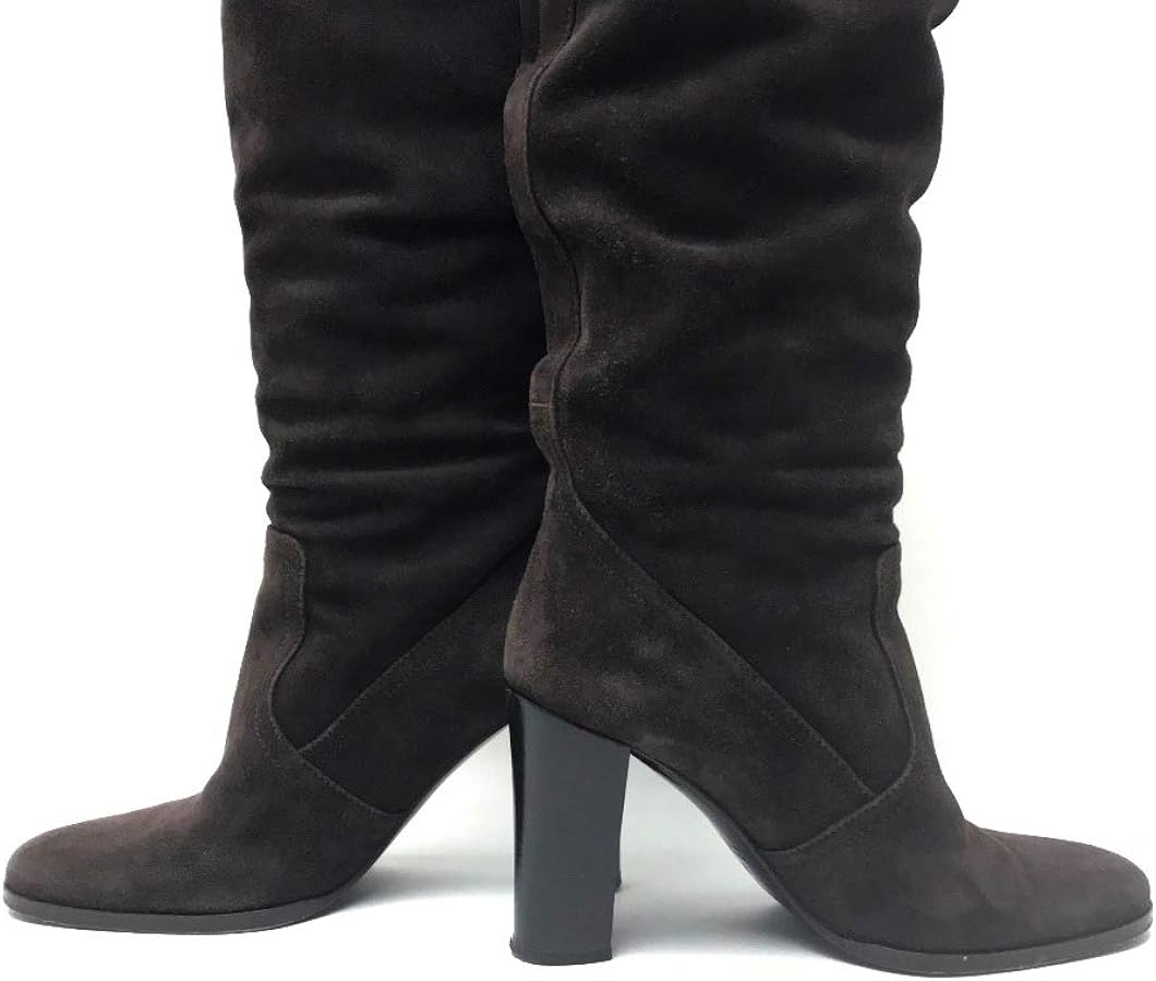 かなり美品　エルメス 黒 スエード ロングブーツ　37ハーフ　　24.5 かなり美品 エルメス 黒 スエード ロングブーツ 37ハーフ 24.5