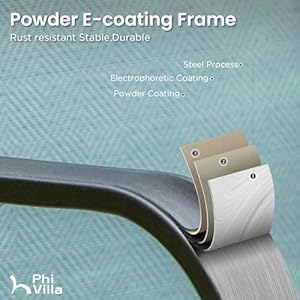 PHI VILLA 7 Piece Outdoor Bar Dining Set, High Top Patio Table and Chairs with 6 Outdoor Swivel Bar Stools & 40" Outdoor Bar Table for Garden,Yard and Deck, Teal PHI VILLA 7 Piece Outdoor Bar Dining Set High Top Patio Table and Chairs with 6 Outdoor Swivel Bar Stools 40 Outdoor Bar Table for GardenYard and Deck Teal