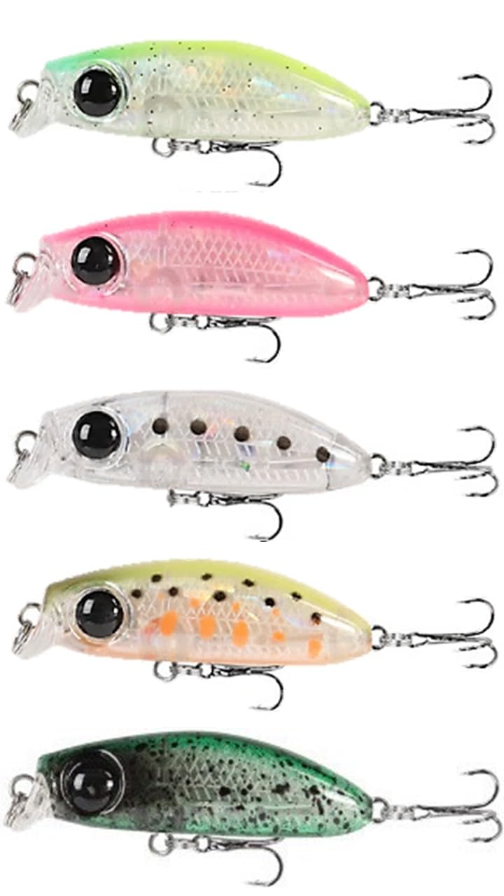 Amazon.co.jp: ナイトアーミー 釣具 3g メバル アジ ミノー 3.7cm