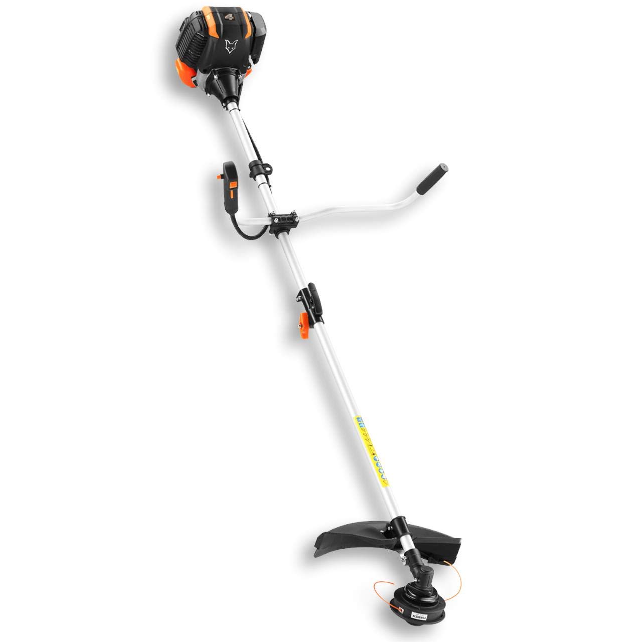 Podkaszarka Spalinowa FUXTEC FX-4MS142-4-Suwowa, Silnik 42,5 cm3, 1,7 KM, Podwójna Glowica, Profesjonalny Pasek, Easy Starter, Beznarzedziowy Dostep
