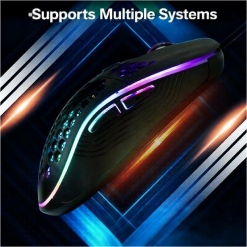 Image of Maine Game Wired USB Mouse, 2400 DPI, 4 Adjustable Levels, Silent, Factory Wholesale Sale (012, 1PACK)