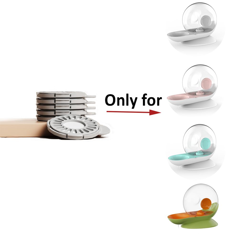 Coogime 6pcs Replacement Cat Dog Water Dispenser Filters, Only for our Snails Water Dispenser.(Filter Element, Standard) - Image 3